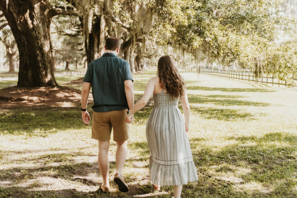 Surprise Proposal at Boone Hall