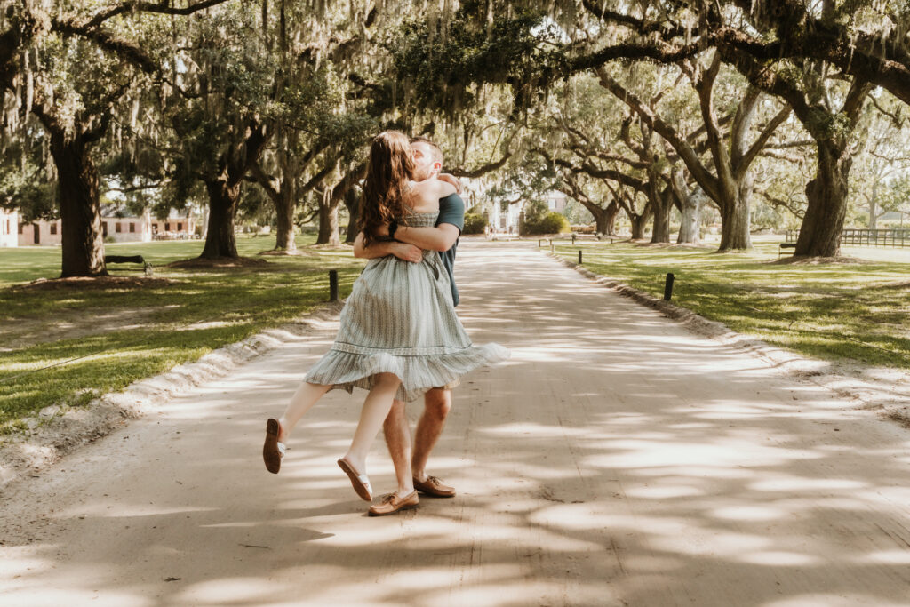 Charleston engagement photographer captures surprise proposal