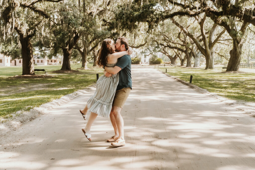 Emotional proposal at Charleston’s Boone Hall Plantation