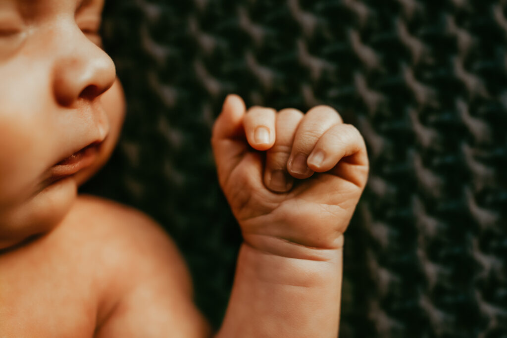 n-home newborn session Charleston South Carolina