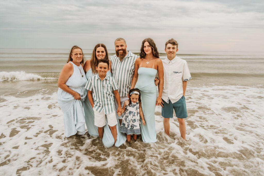 cherry grove extended family photgraphy